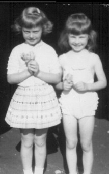 Our Cousin Nancy with Eileen in 