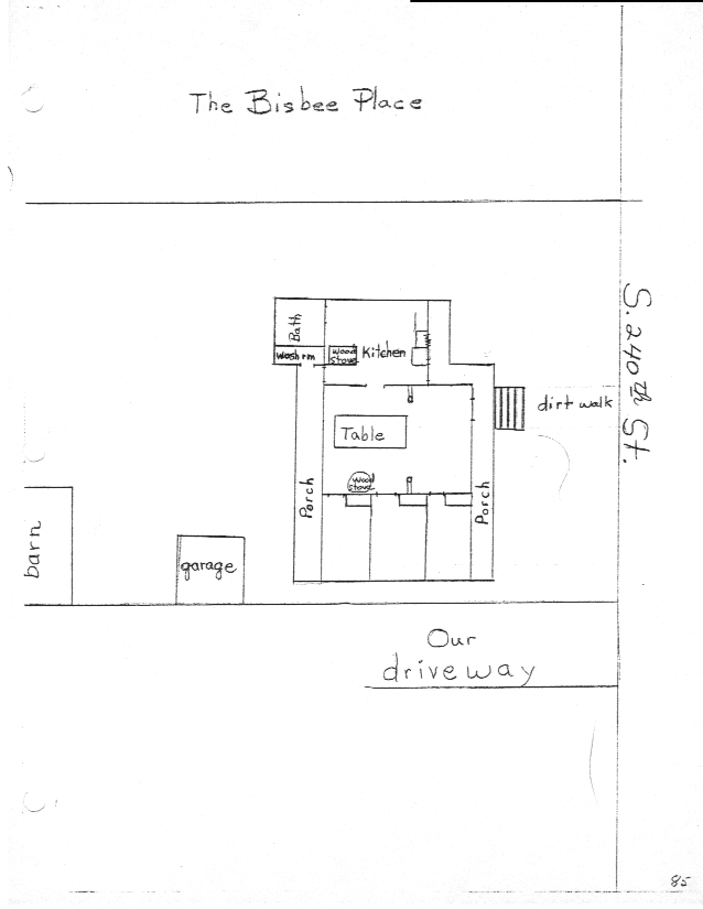 Bisbee Place drawing